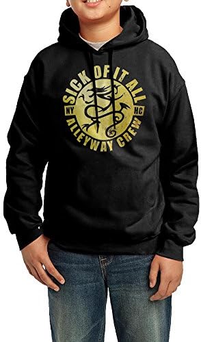Boys/Girls Sick Of It All Band The Last Act Of Defiance Hoodie Sweatshirt
