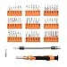 Precision Screwdriver set,HokoAcc Hand Tools Magnetic Drive Kit, 58 in 1 with 54 Bit Smart Phone Repair Tool with Orange Box