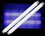 T8 10W 13 inch UV Fluorescent Compact Light Electronic Bug Pest Zapper Replacement BL Straight Tube x 2