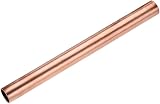 Sourcing Map Copper Round Tube 18mm OD 1mm Wall 200mm Length