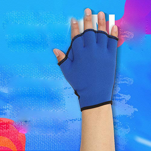 Sale! Teresamoon Diving Swimming Surfing Webbed Gloves Training Fins Hand Paddle Surfing Swim - Thumbnail 4