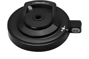 NANOBABY Outer Bowl Lid Replacement Compatible with Ninja Creami Deluxe NC500 Series Ice Cream Makers, Replacement Paddle Latch Cover Lid for Ninja Deluxe NC501 CN501CO NC500C NC501C NC501H, BPA Free