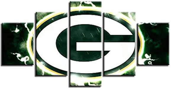 JUNEWIND Bilder 5-teilig Leinwandbilder Bild HD Gedruckt ...