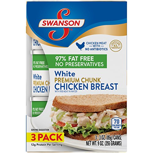 Swanson White Premium Chunk Chicken Breast, 3 Ounce (Pack of 3) - Thumbnail 6