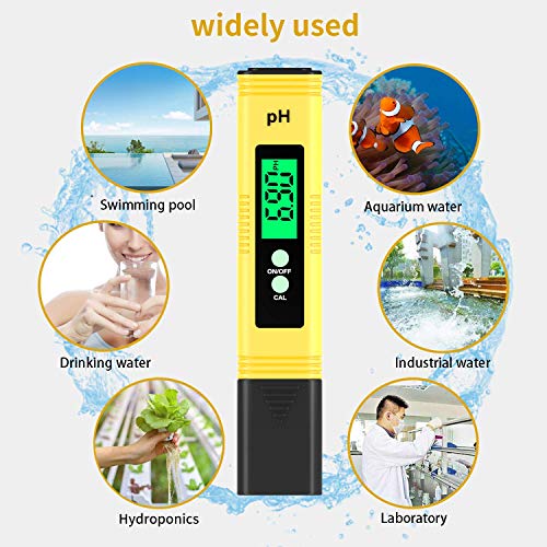 Digital PH Meter,Backlight PH Meter 0.01 High Accuracy Water Quality
