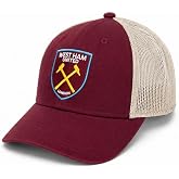 1863FC West Ham United Vintage Trucker Hat Crest- Claret