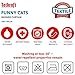 Tatkraft Funny Cats Fabric Shower Curtain Liner 72X72 Waterproof Polyester 12 Shower Rings Hooks Incl