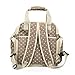 Baby Lovess 5 In 1 Diaper Tote Bags Baby Nappy Bag Mummy Handbag Backpack, Khaki Dot