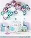 MISS FANTASY M Mermaid Gift Bags Mermaid Party Bags Mermaid Goodie Bag Glitter Treat Bags for Under The Sea Party Mermaid Gifts for Girls Set of 12 (Purple Mermaid 12pcs)