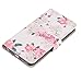 UrSpeedtekLive iPhone 6s Case, iPhone 6 Case, Premium PU Leather Funny Pattern Flip Wallet Case Cover w/Card Slots & Stand Compatible iPhone 6/6s 4.7 Inch, Flower 2