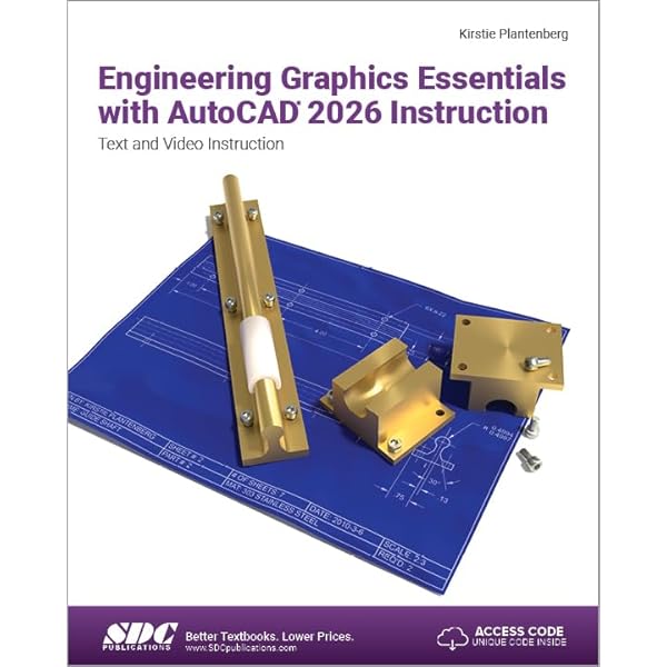 Amazon.com: Engineering Graphics Essentials with AutoCAD 2026