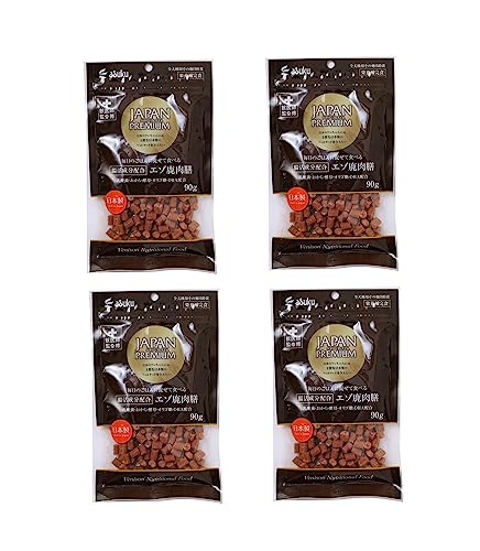ジャパンプレミアム 獣医師監修 国産 腸活成分配合 エゾ鹿肉膳 90g×4袋
