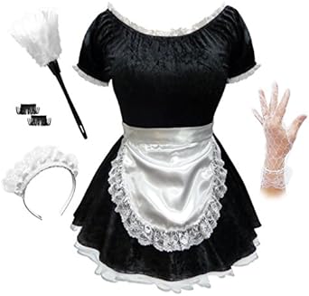 plus size french maid costume amazon