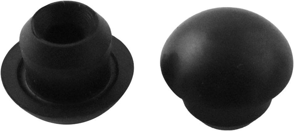 WHYHKJ 20pcs Floor Jack Oil Reservoir Rubber Filler Plug Waterproof Moisture-proof Horizontal Jack Bung for Oil Reservoir Filler Hole, 8mm, Black: Home Improvement
