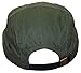 MG Unisex 5 Panel Ballcap W/Mesh Air Holes Adjustable Strapback (One Size) - Olive