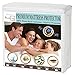 American Pillowcase Mattress Protector - Waterproof Bed Cover - Pad Protection - Breathable Cotton Bedding, Vinyl-Free, Fitted Sheet Style for Twin