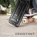 SUPCASE OnePlus 5 Case, Full-Body Rugged Holster Case with Built-in Screen Protector for OnePlus 5 (2017 Release), Unicorn Beetle PRO Series - Retail Package (Black/Black)