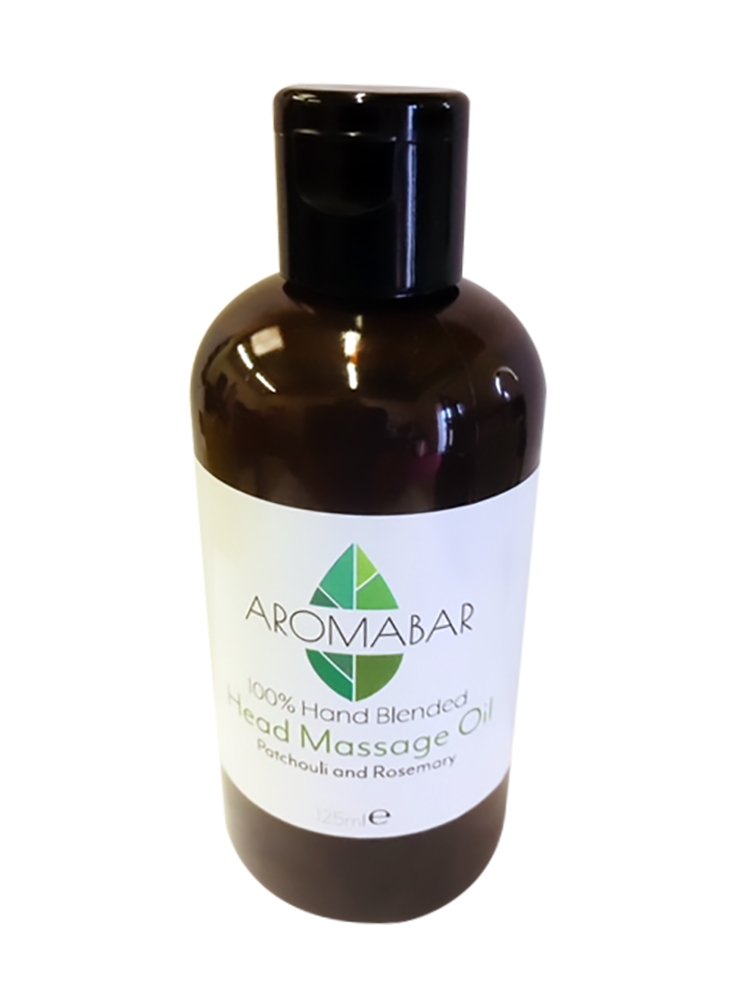 Head & Scalp Massage Oil 125ml Natural Oils with Lavender & Rosemary