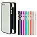 iPhone 5 Case, Costyle Wholesale 8pcs/lot 8 Colors Soft Trim High Clear Back Hard Cover Bumper Case Skin for New iPhone 5 SE 5G 5S 5GS