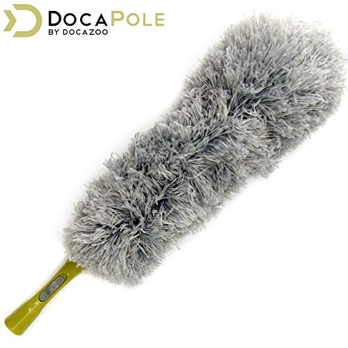DocaPole 730 Foot Extension Pole + Microfiber Feather Duster // High