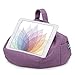 iBeani iPad Pillow & Tablet Cushion Stand - Securely Holds Any Size Tablet, eReader or Book Upto 12.9 inches, Hands Free Comfort at Any Angle on Any Surface - Purple