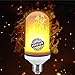 Led Flame Effect, True Fire Color Light Bulb, Flickering Candle Simulated Flickering Fire Atmosphere Decorative Lamps for Garden, Kitchen, Outdoors & Indoors