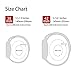 Enow Compatible for Apple Watch Band, Soft Silicone Replacement Sports Wristband Strap for 42mm Apple Watch Series 3 Series 2 Series 1 Sport and Edition,White
