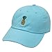 City Hunter C104 Pineapple Cotton Baseball Cap Multi Colors (Aqua)