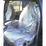 Hi-Tech Industries Plastic Seat Cover.5 mil, 500/roll (HIT-SC-500)