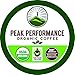 Peak Performance Organic Coffee Pods. Low Acid K-CUP Keurig Compatible High Altitude USDA Organic Coffee. Fair Trade Beans Medium Roast Single Serve 96 Count Recyclable Cups For High Performers