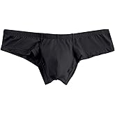 Faringoto Men's Brief Bikini U Convex Half Hip Briefs Low Rise Modal Shorts
