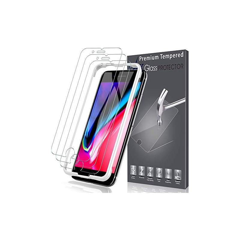 Trianium (3 Packs) Screen Protector Designed for Apple iPhone XS Max