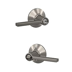 Schlage F51A LAT 619 Latitude Door Lever, Keyed