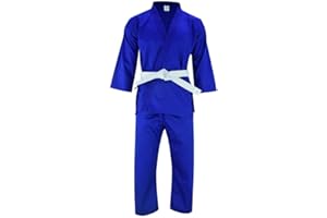 JAGUAR PRO GEAR Regular Lightweight Karate Gi Uniforms With Belt Kids Adults Unisex - Belt Incdlued