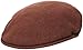 Kangol Men's Wool 504 Flat Cap, Tobacco, X-Large