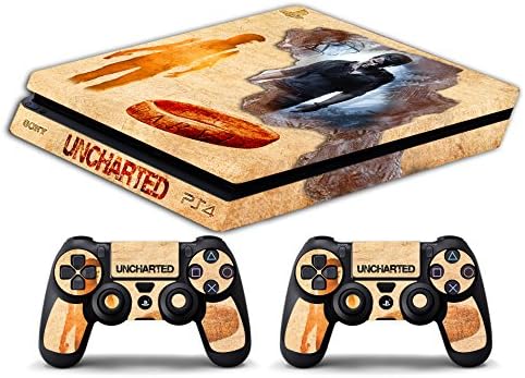 Skin Ps4 Slim Uncharted Story Limited Edition Decal Sticker Cover Playstation 4 Slim Sony Bundle Amazon Co Uk Pc Video Games