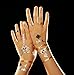 Metallic Temporary Tattoos - 10 SHEETS Over 200 Gold Silver Tattoos Pinky Petals