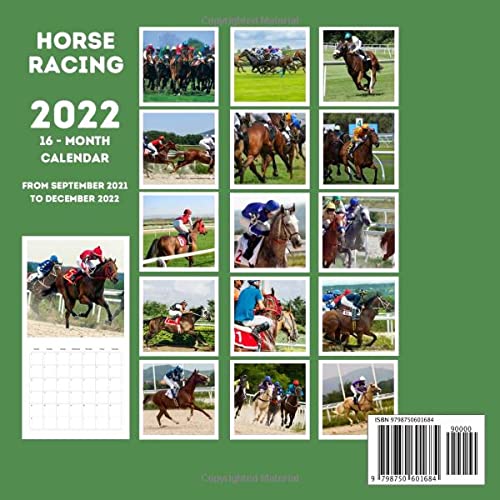 Horse Racing Calendar 2022 Horse Racing Calendar 2022: 16-Month Calendar, Cute Gift Idea For Horse  Racing Lovers Women & Men: Amazon.co.uk: Press, Frightened Raincoat:  9798750601684: Books