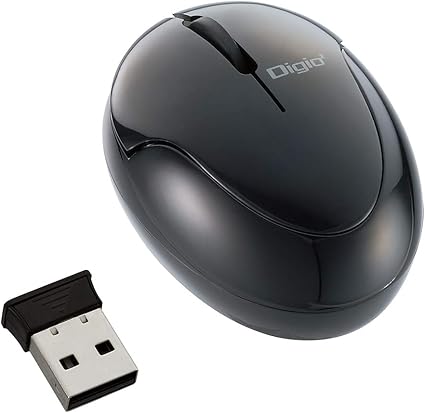 Amazon Co Jp Digio2 超小型 マウス 無線 3ボタン Ir Led ブラック 家電 カメラ