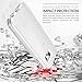 Galaxy S6 Case, rooCASE [PLEXIS IMPAX] Galaxy S6 Clear Back Design [Slim-Fit] Protective Hybrid PC/TPU Case Cover for Samsung Galaxy S6 (2015), Crystal Clear