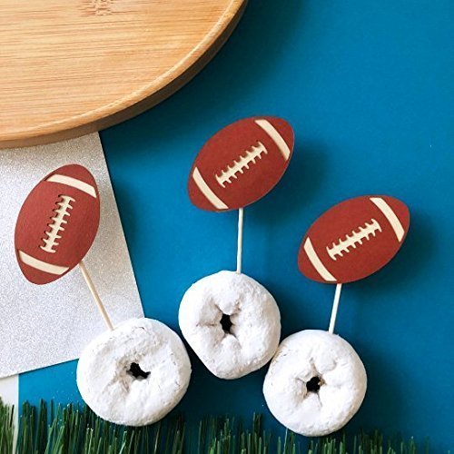 Amazon Com Football Food Picks Football Birthday Party Super
