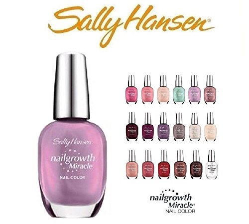 Sally Hansen Color Nail Polish Gift Sets (Nailgrowth Miracle, 10 Piece Set Random)