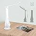 AUOPLUS Dimmable LED Desk Lamp Reading Light for Home and Office(3 Color Modes, USB Rechargeable-White