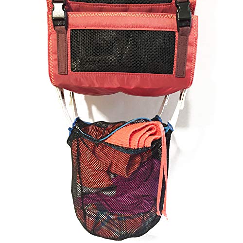 Pack Gear Travel Laundry Hamper Keep Clean & Dirty Clothes Separate