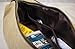 Dopp Kit Men's Travel Toiletry Bag Canvas & Leather with Waterproof Lining & YKK Zipper