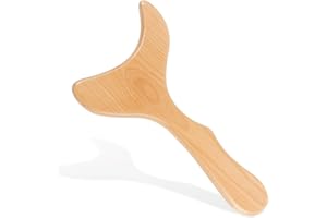 KintKita Wood Therapy Massage Tools,Wooden Lymphatic Drainage Massager, Cellulite Remover Body Sculpting Tool for Cellulite Reduction,Muscle Tension Release,Body Contouring-12 * 6 in