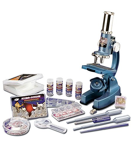 62 Piece Student Beginner Microscope Set with Carrying Case, STEM Learning Science Set - Thumbnail 2