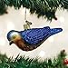 Old World Christmas Glass Blown Ornament Western Bluebird (16112)