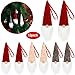 Elf Gnome Santa Handmade Tomte Plush Ornaments Christmas Hanging Decoration for Christmas Tree Wall Table Decorations Supplies (12 Pieces)