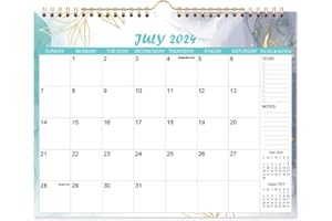 GETVOW 2024-2025 Calendar - Wall Calendar 2024-2025 from July 2024 - December 2025, 18 Monthly Calendar with Thick Paper, 11.5" x 14.5", Watercolor